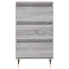 Graues Sideboard Melica 40x35x70cm (Holz)