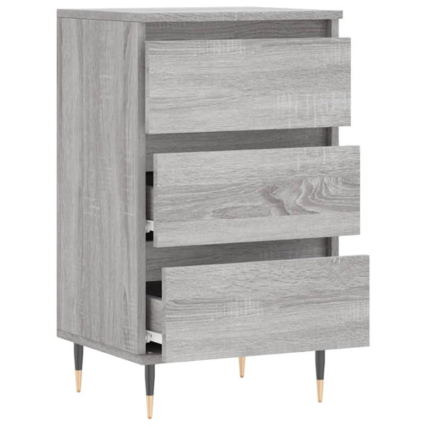 Graues Sideboard Melica 40x35x70cm (Holz)