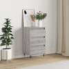 Graues Sideboard Melica 40x35x70cm (Holz)