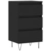 Schwarze Kommode Jessika 40x35x70cm (Holz)
