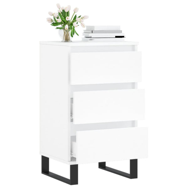 Weißes Sideboard Tinis 40x35x70cm (Holz)