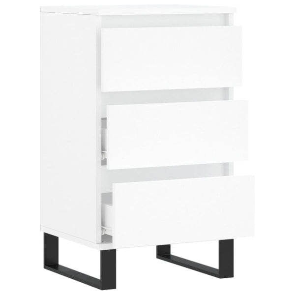 Weißes Sideboard Tinis 40x35x70cm (Holz)