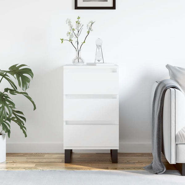 Weißes Sideboard Tinis 40x35x70cm (Holz)