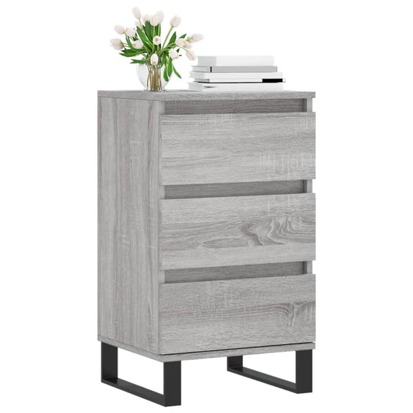 Graues Sideboard Tinis 40x35x70cm (Holz)
