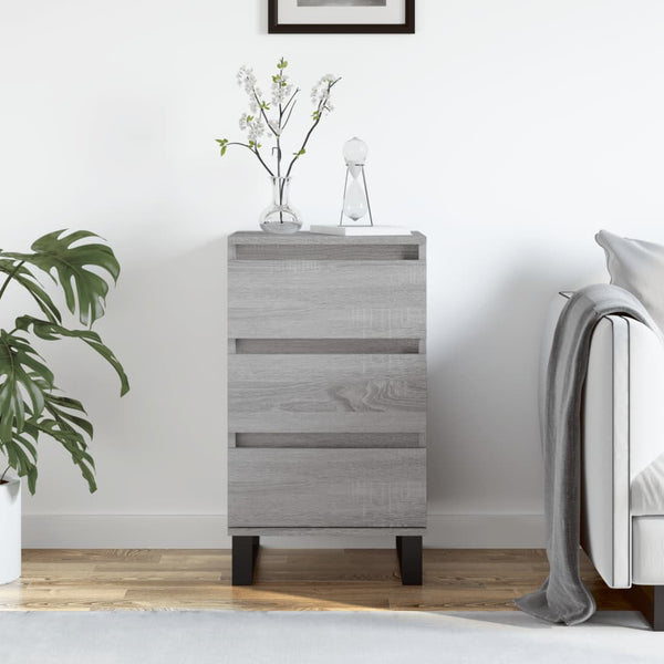 Graues Sideboard Tinis 40x35x70cm (Holz)