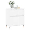 Weißes Sideboard Mesera 60x35x70cm (Holz)