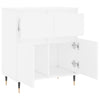 Weißes Sideboard Mesera 60x35x70cm (Holz)