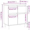 Weißes Sideboard Mesera 60x35x70cm (Holz)