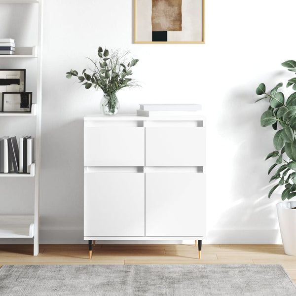 Weißes Sideboard Mesera 60x35x70cm (Holz)