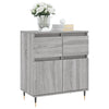 Graues Sideboard Mesera 60x35x70cm (Holz)