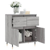 Graues Sideboard Mesera 60x35x70cm (Holz)