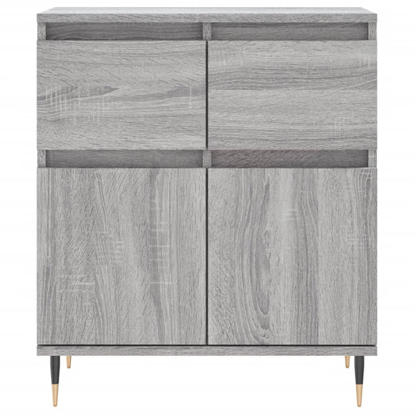 Graues Sideboard Mesera 60x35x70cm (Holz)