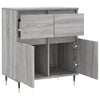 Graues Sideboard Mesera 60x35x70cm (Holz)
