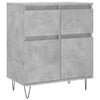 Betongraues Sideboard Eceterina 60x35x70cm (Holz)