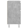 Betongraues Sideboard Eceterina 60x35x70cm (Holz)
