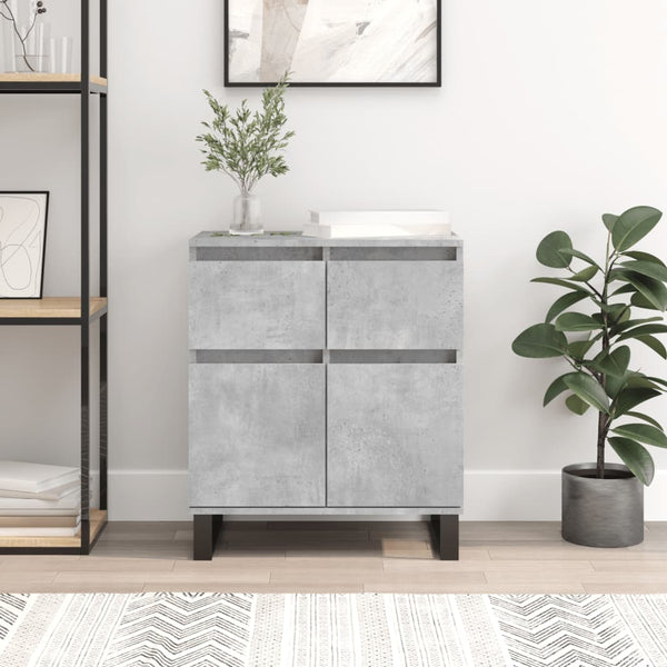 Sideboard Persita 60x35x70cm Betongrau (Holz)