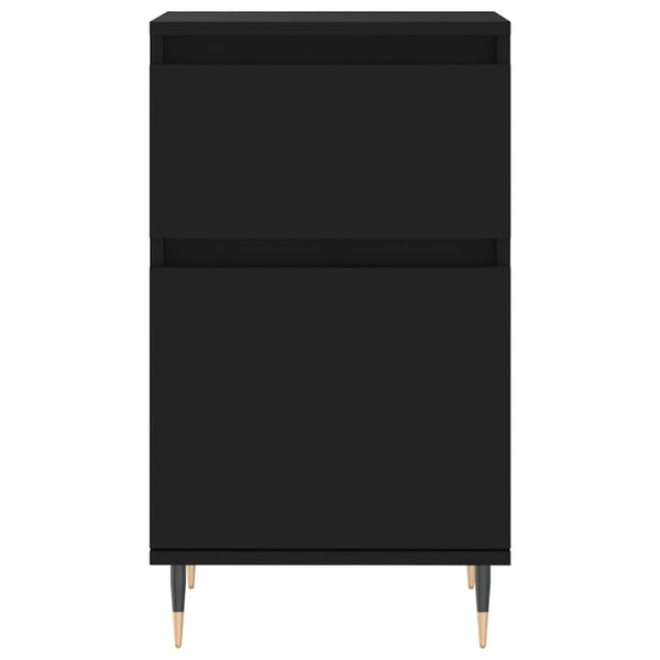 Schwarze Kommoden Mabelle 40x35x70cm (2 Stk. Holz)