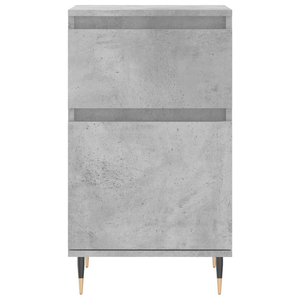 Betongraue Sideboards Mabelle 40x35x70cm (2 Stück Holz)