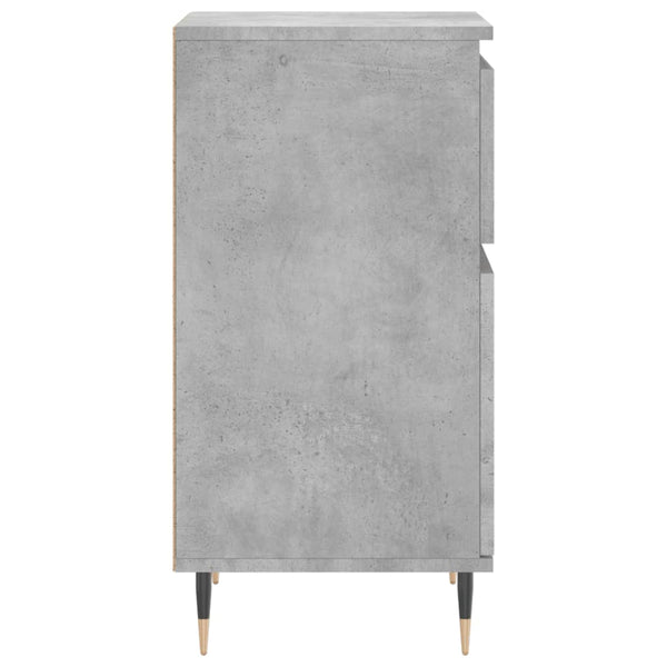 Betongraue Sideboards Mabelle 40x35x70cm (2 Stück Holz)