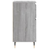Graues Sideboard Mabelle 40x35x70cm (2 Stück Holz)