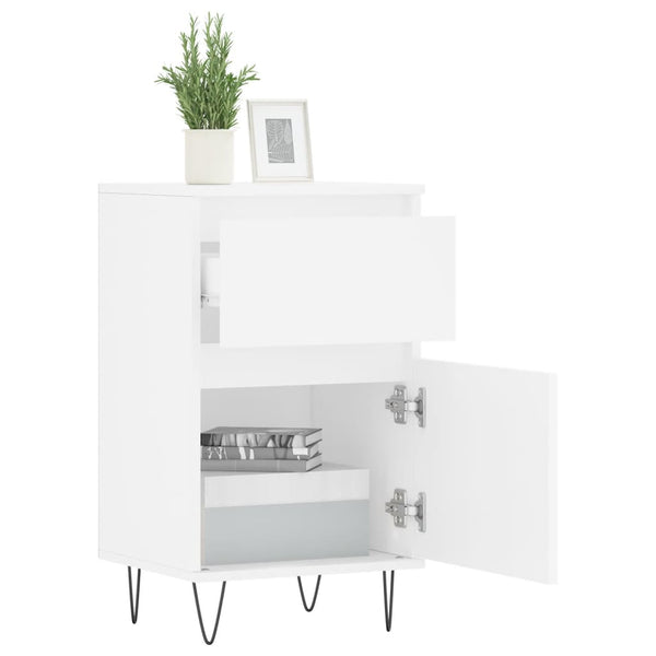 Weißes Sideboard Lonna 40x35x70cm (Holz)