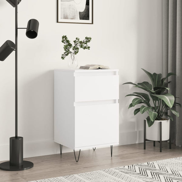 Weißes Sideboard Lonna 40x35x70cm (Holz)