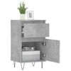 Sideboard Lonna 40x35x70cm Betongrau (Holz)