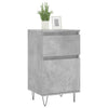 Betongraue Sideboards Lonna 40x35x70cm (2 Stück Holz)