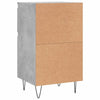 Betongraue Sideboards Lonna 40x35x70cm (2 Stück Holz)