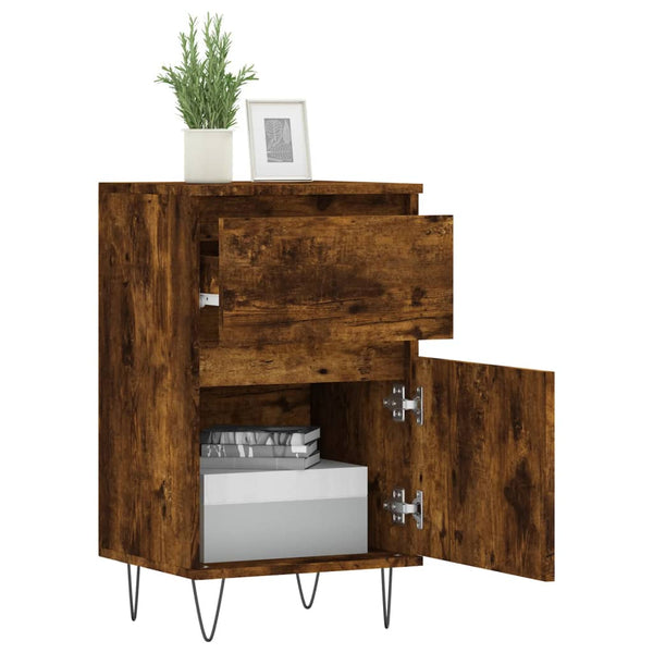 Rauchereiche Anrichten Lonna 40x35x70cm (2 Stück Holz)