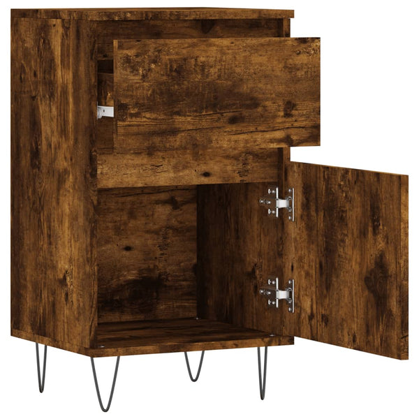 Rauchereiche Anrichten Lonna 40x35x70cm (2 Stück Holz)