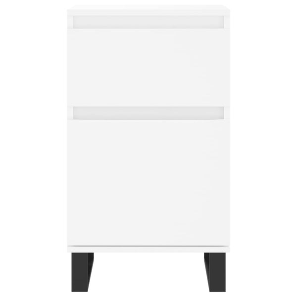 Weißes Sideboard Siladie 40x35x70cm (Holz)
