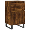 Räuchereiche Sideboard Siladie 40x35x70cm (2 Stück, Holz)