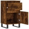 Räuchereiche Sideboard Siladie 40x35x70cm (2 Stück, Holz)