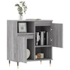 Graues Sideboard Leontina 60x35x70cm (Holz)