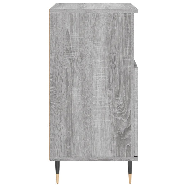 Graues Sideboard Leontina 60x35x70cm (Holz)