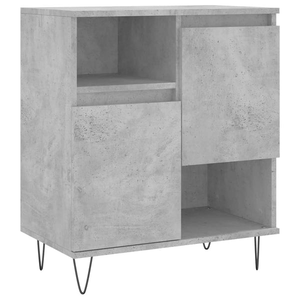 Betongraues Sideboard Otilia 60x35x70cm (Holz)