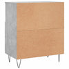 Betongraues Sideboard Otilia 60x35x70cm (Holz)