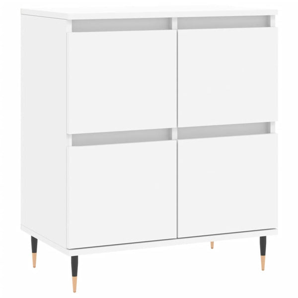Weißes Sideboard Rhett 60x35x70cm (Holz)