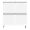 Weißes Sideboard Rhett 60x35x70cm (Holz)