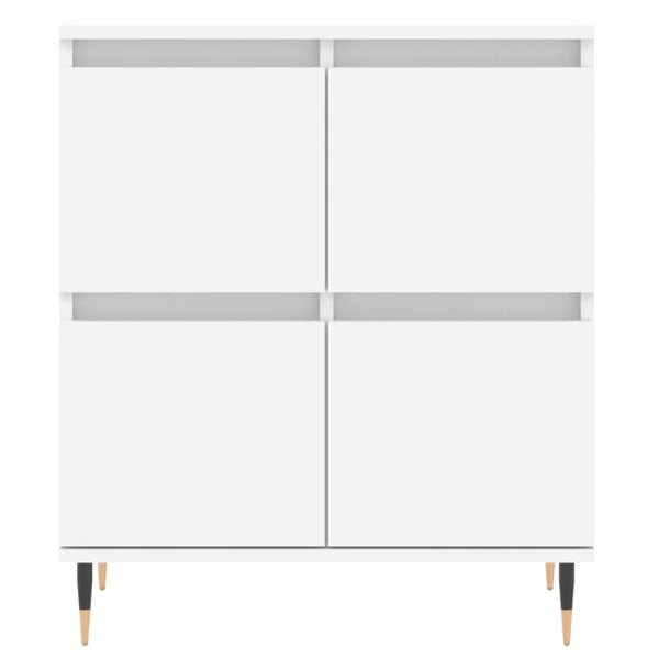 Weißes Sideboard Rhett 60x35x70cm (Holz)
