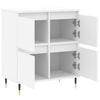 Weißes Sideboard Rhett 60x35x70cm (Holz)