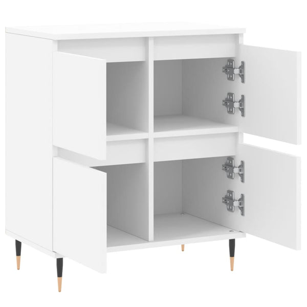 Weißes Sideboard Rhett 60x35x70cm (Holz)