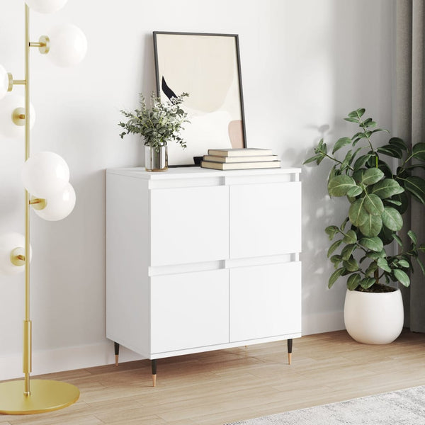 Weißes Sideboard Rhett 60x35x70cm (Holz)