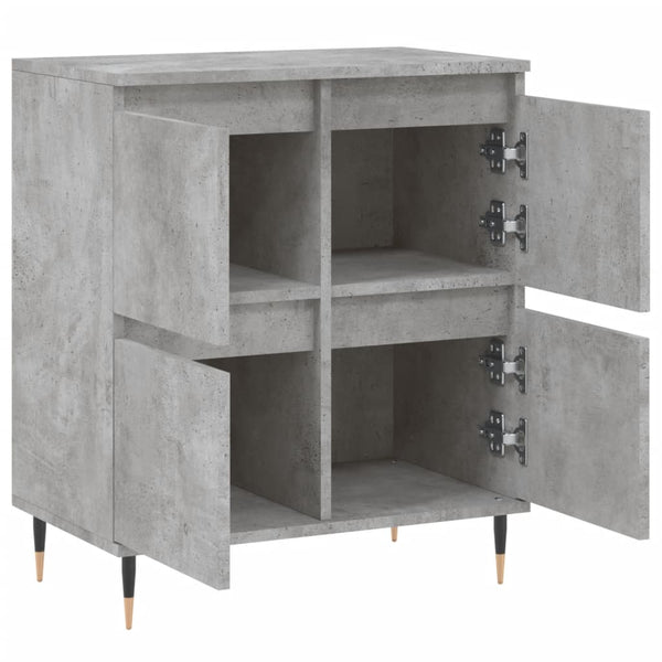 Betongraues Sideboard Rhett 60x35x70cm (Holz)
