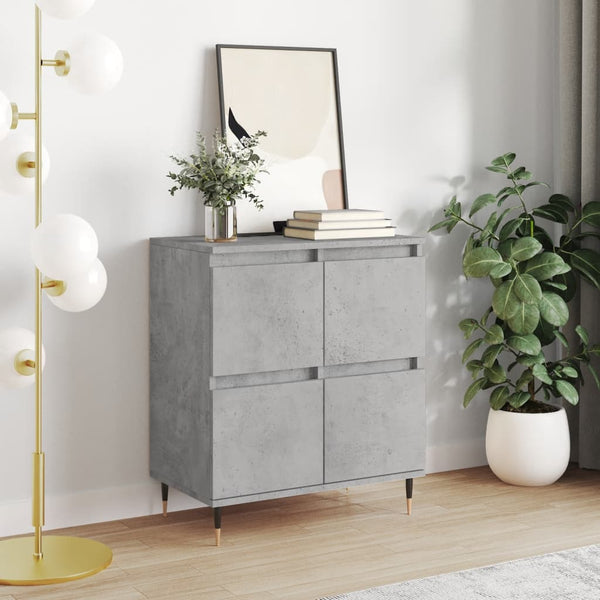 Betongraues Sideboard Rhett 60x35x70cm (Holz)