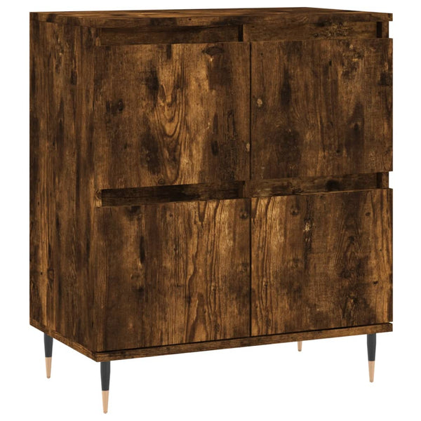 Kommode Rhett aus geräucherter Eiche 60x35x70cm (Holz)