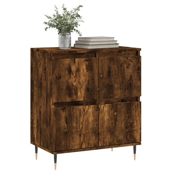 Kommode Rhett aus geräucherter Eiche 60x35x70cm (Holz)