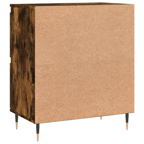 Kommode Rhett aus geräucherter Eiche 60x35x70cm (Holz)