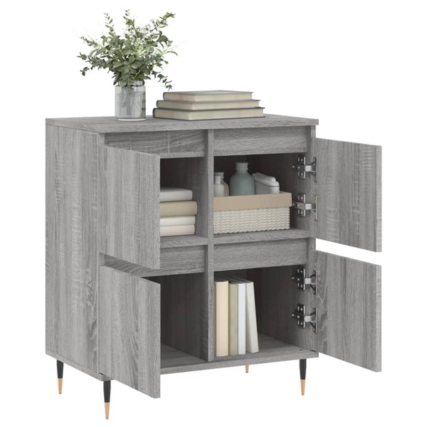 Graues Sideboard Rhett 60x35x70cm (Holz)